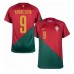 Billige Portugal Andre Silva #9 Hjemmetrøye VM 2022 Kortermet